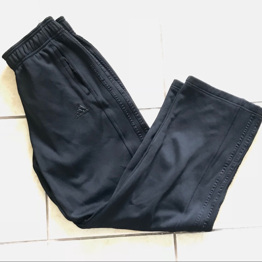 Men’s ADIDAS Black Climawarm Logo Sweatpants